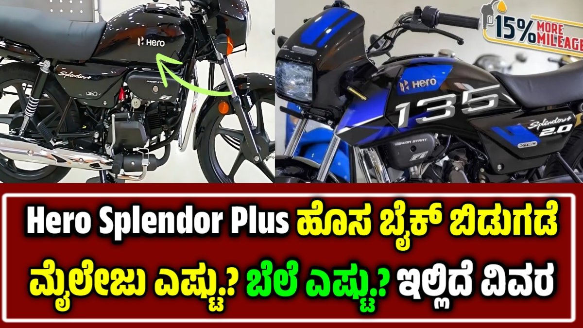 New Hero Splendor Plus