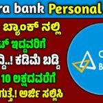 Canara Bank personal loans